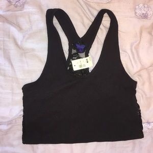 Aeropostale Tank Top Lace Back